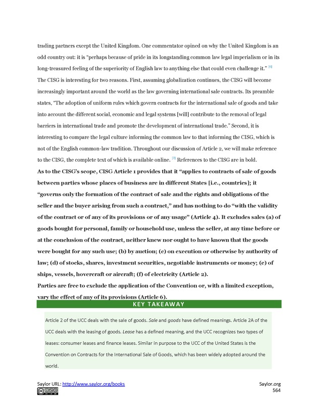 Business Law and the Legal Environment - Page 564